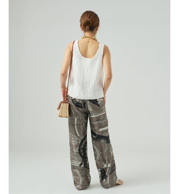 VERMEIL par iena「《予約》カールヤーン ノースリーブ」|タンクトップ|