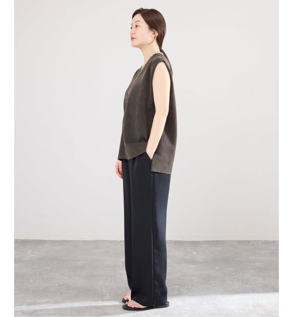 IENA「《セットアップ対応/予約》ダンボールストーンベスト」|ベスト・ジレ|