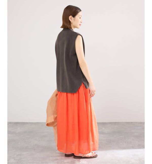 IENA「《セットアップ対応/予約》ダンボールストーンベスト」|ベスト・ジレ|