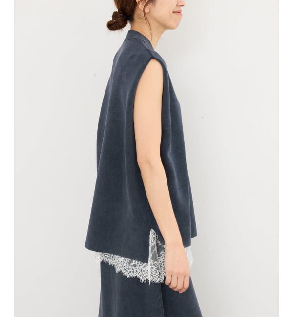 IENA「《セットアップ対応/予約》ダンボールストーンベスト」|ベスト・ジレ|