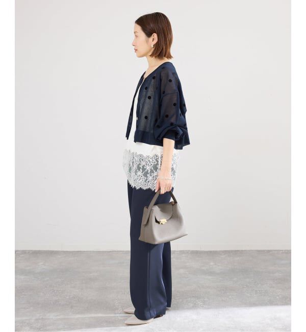 IENA「《予約》ウォッシャブルシルキーサテンイージーパンツ」|その他|