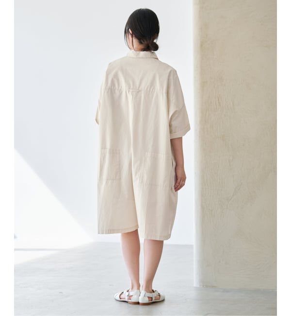 IENA「《予約》コットンショートオールインワン」|オールインワン|