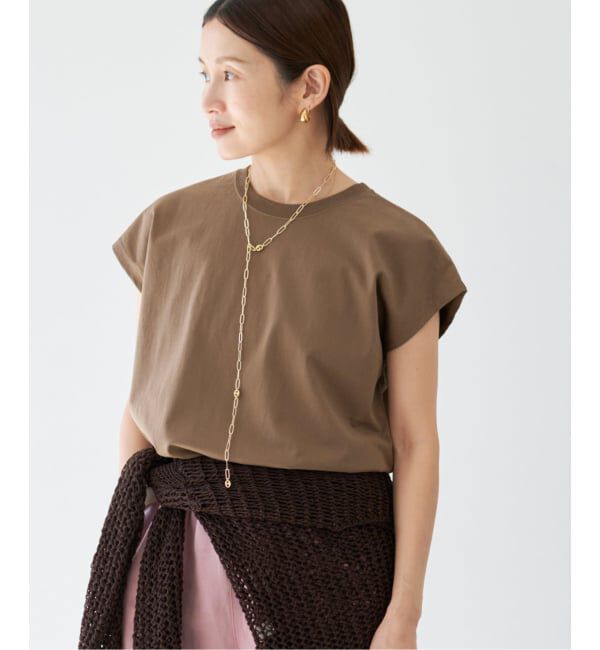 IENA「《新色あり/追加8予約》ラウンドテールプルオーバー」|Tシャツ・カットソー|