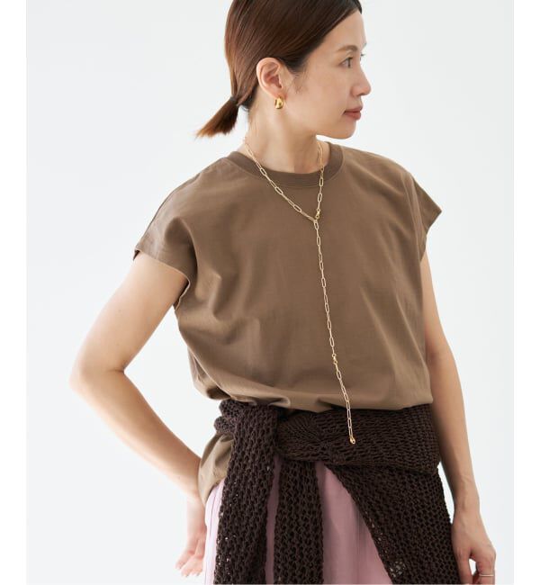 IENA「《新色あり/追加8予約》ラウンドテールプルオーバー」|Tシャツ・カットソー|