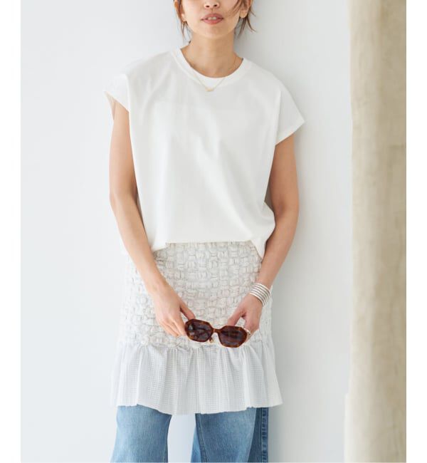 IENA「《新色あり/追加8予約》ラウンドテールプルオーバー」|Tシャツ・カットソー|