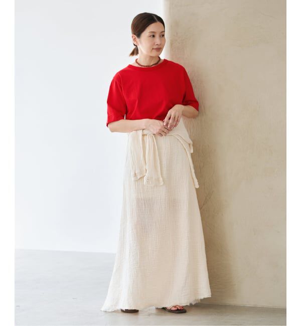 IENA「《予約》クロップドTシャツ」|Tシャツ・カットソー|