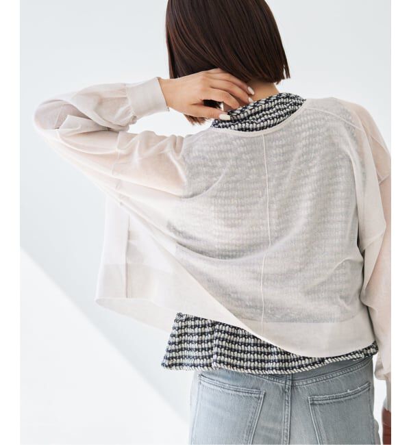 IENA「《追加3予約》FILMY COTTONカーディガン」|カーディガン|