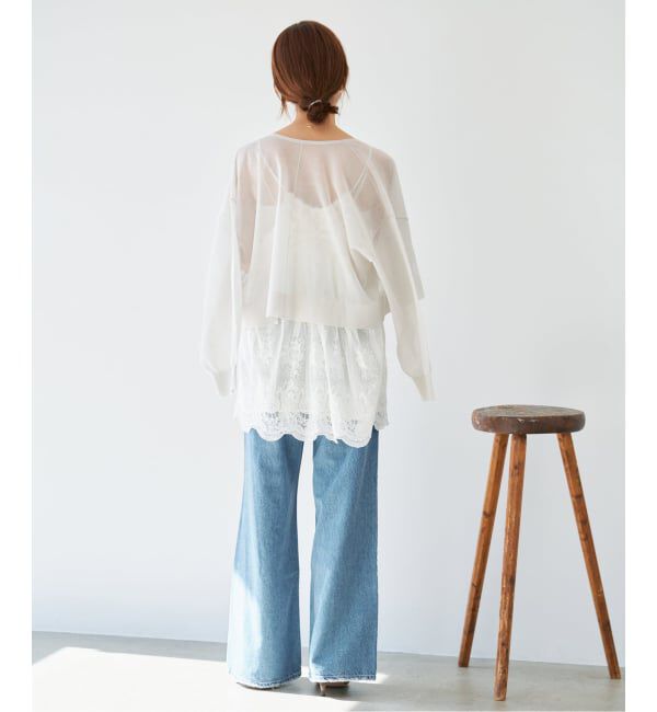 IENA「《追加3予約》FILMY COTTONカーディガン」|カーディガン|