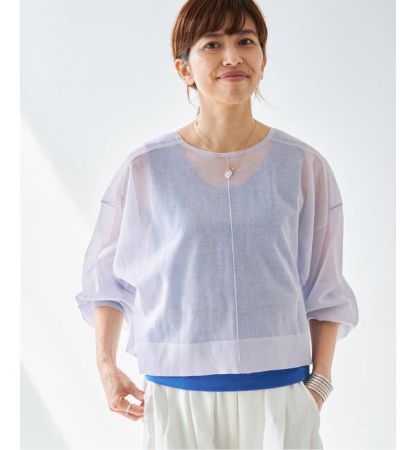 IENA「《追加3予約》FILMY COTTONカーディガン」|カーディガン|