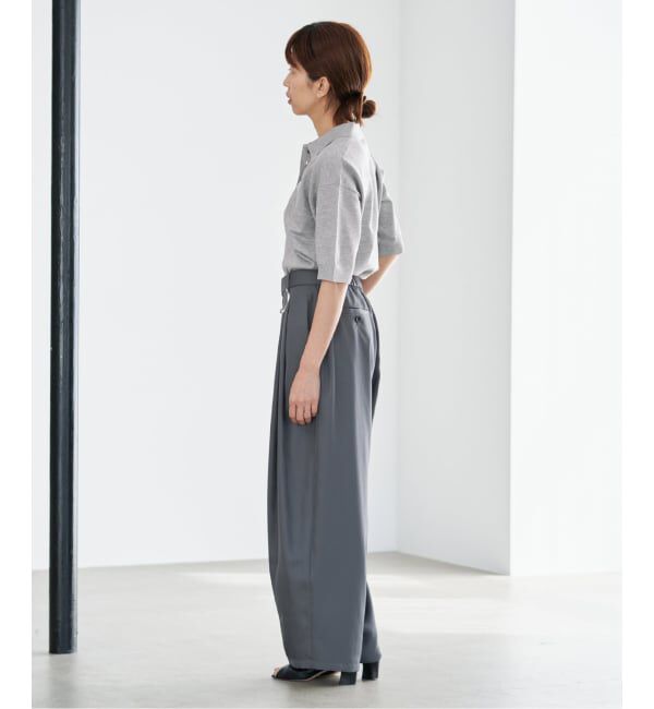 IENA「《予約》LEVITA襟付きプルオーバー」|ニット・セーター|