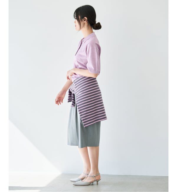 IENA「《予約》LEVITA襟付きプルオーバー」|ニット・セーター|