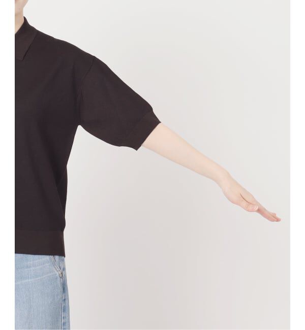 IENA「《予約》LEVITA襟付きプルオーバー」|ニット・セーター|