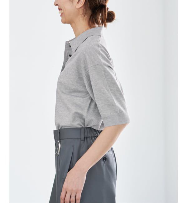 IENA「《予約》LEVITA襟付きプルオーバー」|ニット・セーター|