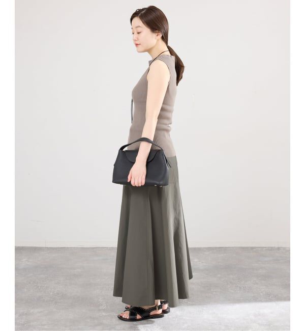 IENA「《予約/洗濯機洗い可》チノライクスカート」|スカート|