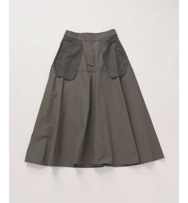 IENA「《予約/洗濯機洗い可》チノライクスカート」|スカート|