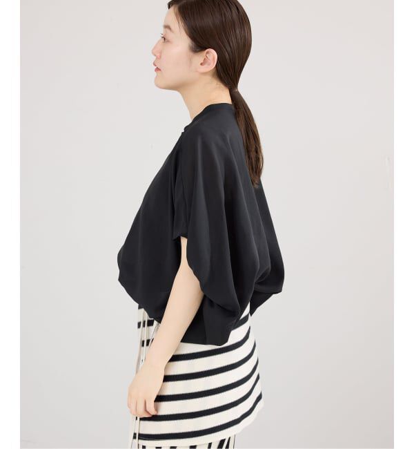 IENA「《WEB限定/追加5予約》ニュアンスドルマンブラウス」|シャツ・ブラウス|