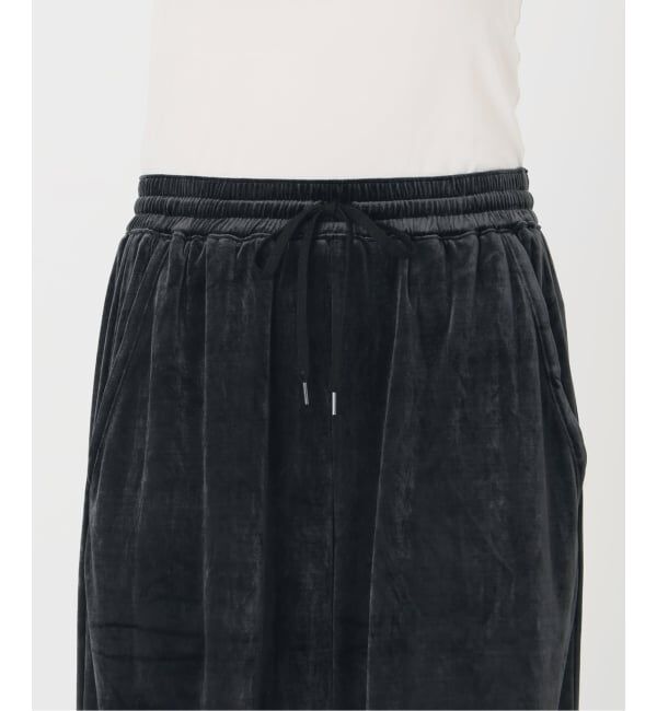 IENA LA BOUCLE「《予約》IENA LA BOUCLEトリアセベロアイージーワイドパンツ」|その他|