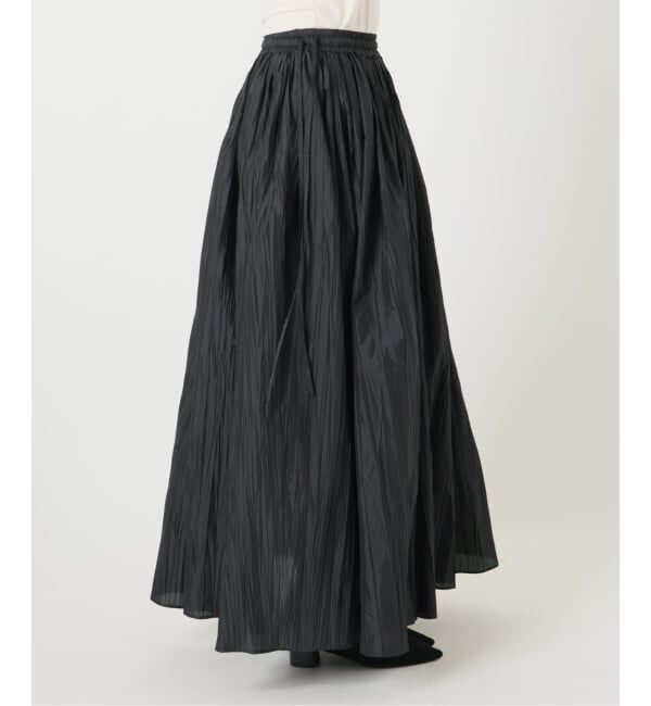 IENA LA BOUCLE「《予約》IENA LA BOUCLE ライトタフタプリーツスカート」|スカート|