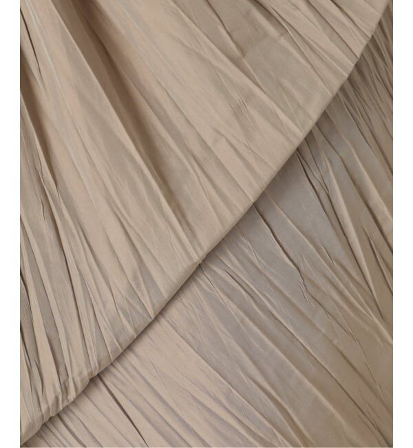 IENA LA BOUCLE「《予約》IENA LA BOUCLE ライトタフタプリーツスカート」|スカート|