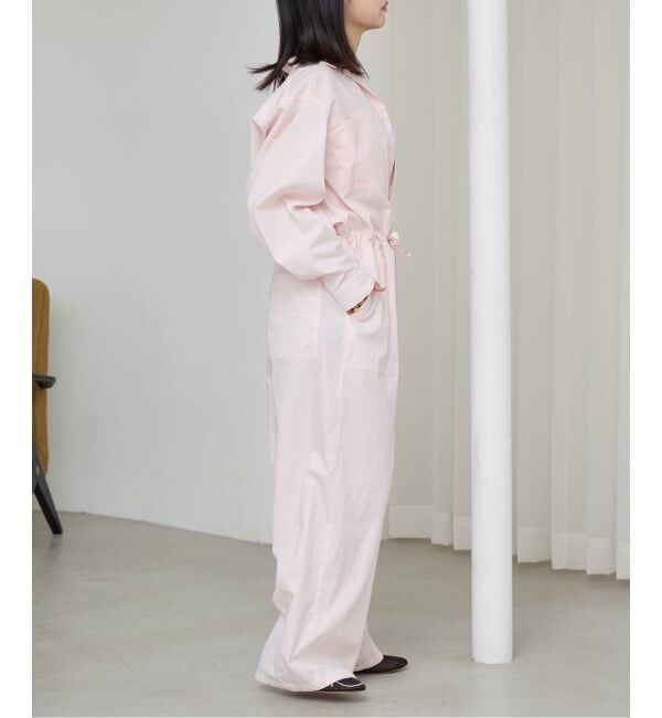 IENA LA BOUCLE「《予約》IENA LA BOUCLE オーガニックコットンタイプライターオールインワン」|オールインワン|