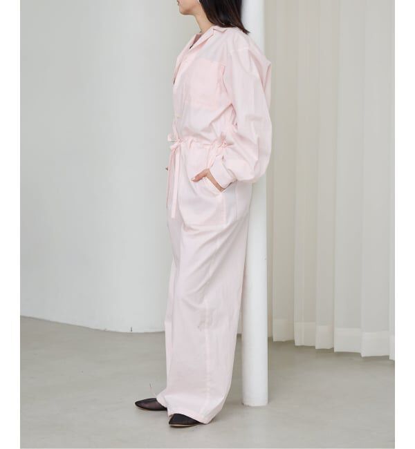 IENA LA BOUCLE「《予約》IENA LA BOUCLE オーガニックコットンタイプライターオールインワン」|オールインワン|