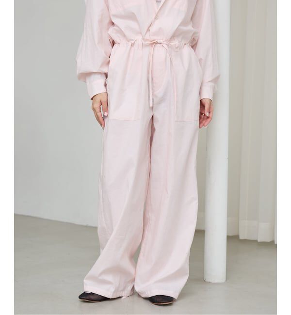 IENA LA BOUCLE「《予約》IENA LA BOUCLE オーガニックコットンタイプライターオールインワン」|オールインワン|