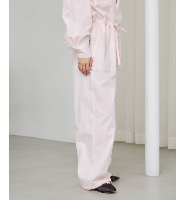 IENA LA BOUCLE「《予約》IENA LA BOUCLE オーガニックコットンタイプライターオールインワン」|オールインワン|