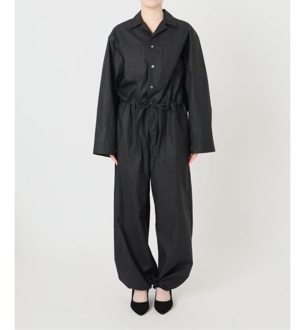 IENA LA BOUCLE「《予約》IENA LA BOUCLE オーガニックコットンタイプライターオールインワン」|オールインワン|