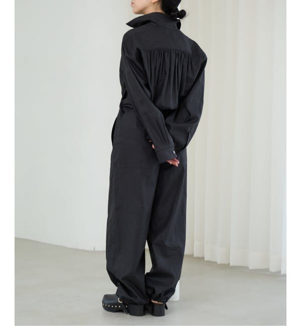 IENA LA BOUCLE「《予約》IENA LA BOUCLE オーガニックコットンタイプライターオールインワン」|オールインワン|