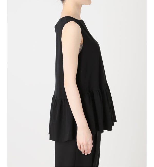 VERMEIL par iena「《予約》ペプラム ノースリーブプルオーバー」|Tシャツ・カットソー|