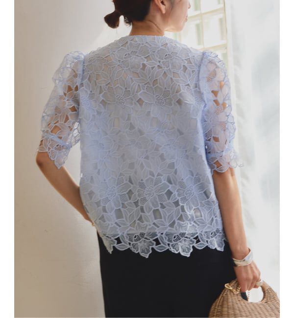 VERMEIL par iena「《予約》Cutwork Lace ブラウス」|シャツ・ブラウス|