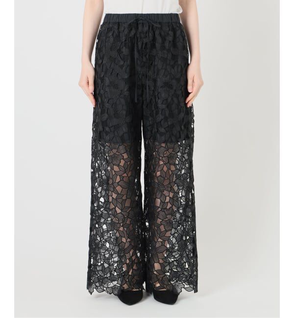 VERMEIL par iena「《予約》Cutwork Lace イージーパンツ」|その他|
