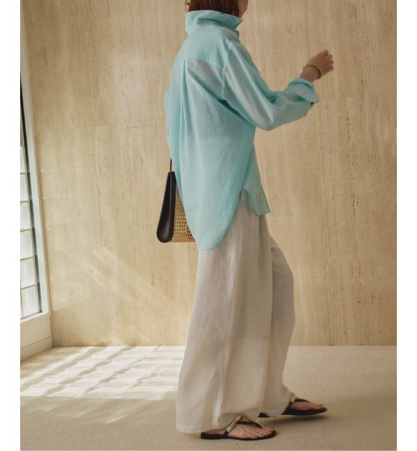 VERMEIL par iena「《予約》トリアセリネンパンツ」|その他|