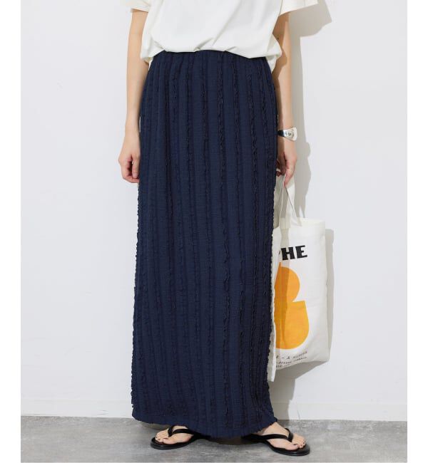 SLOBE IENA「《シリーズあり/予約》カットフリルスカート」|スカート|