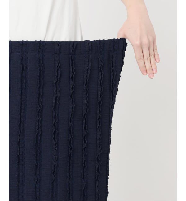 SLOBE IENA「《シリーズあり/予約》カットフリルスカート」|スカート|