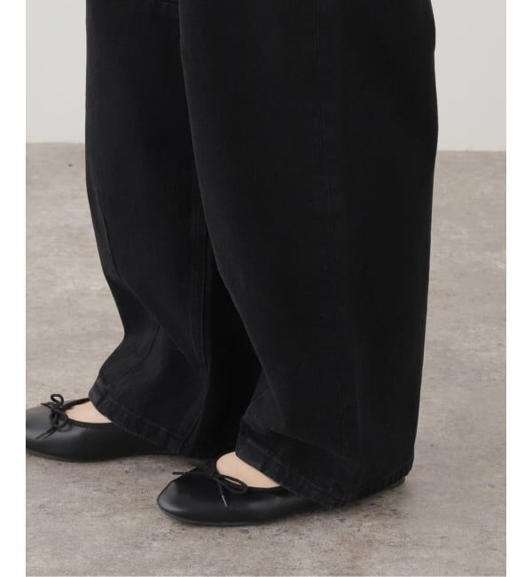 SLOBE IENA「et Tigre/エ・ティグレ バイカラータックデニム OLLIE」|デニム|