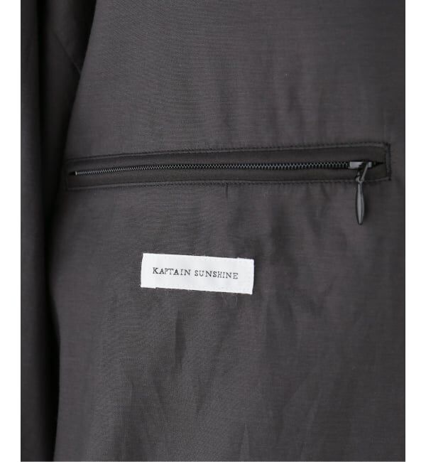 IENA LA BOUCLE「KAPTAIN SUNSHINE キャプテンサンシャイン Wool Poplin Zip ブルゾン KS26SJK09」|その他|