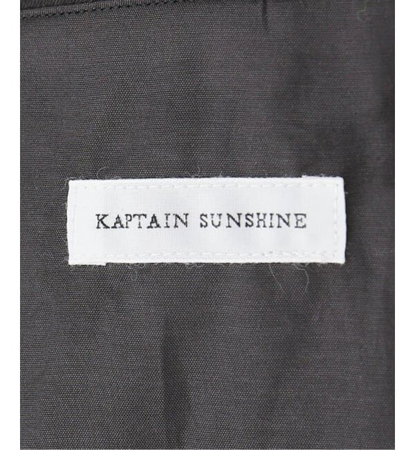IENA LA BOUCLE「KAPTAIN SUNSHINE キャプテンサンシャイン Wool Poplin Zip ブルゾン KS26SJK09」|その他|