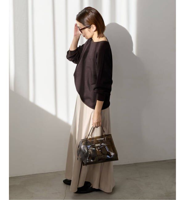 IENA「《新色あり/追加5》LEVITAコットンプルオーバー」|ニット・セーター|