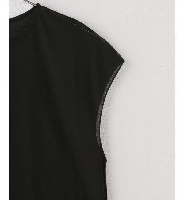 IENA「GGG/ジージージー Side Slit French Sleeve T Tシャツ 02-01-1852」|Tシャツ・カットソー|