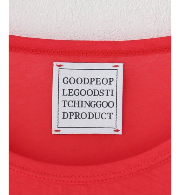 IENA「GGG/ジージージー Side Slit Crew Neck Long Sleeve T Tシャツ 02-01-1854」|Tシャツ・カットソー|