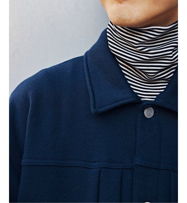 EDIFICE「【LOOPWHEELER for LOWERCASE &times; POGGYTHEMAN】別注 スウェット トラッカージャケット」|その他|