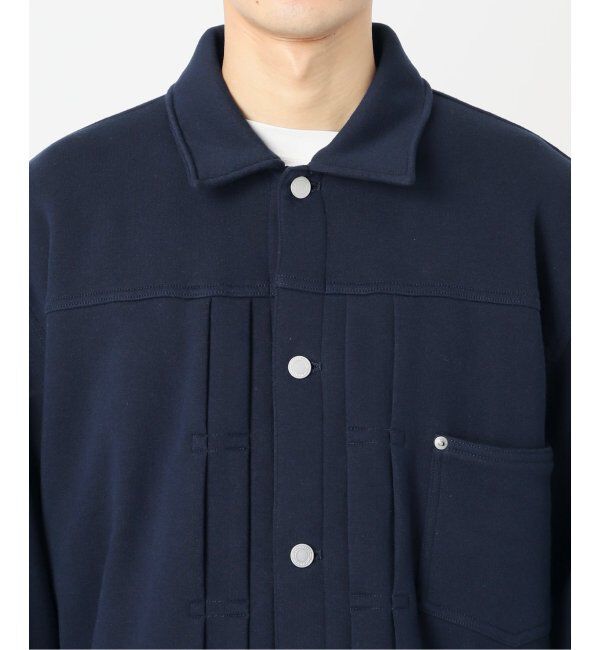 EDIFICE「【LOOPWHEELER for LOWERCASE &times; POGGYTHEMAN】別注 スウェット トラッカージャケット」|その他|