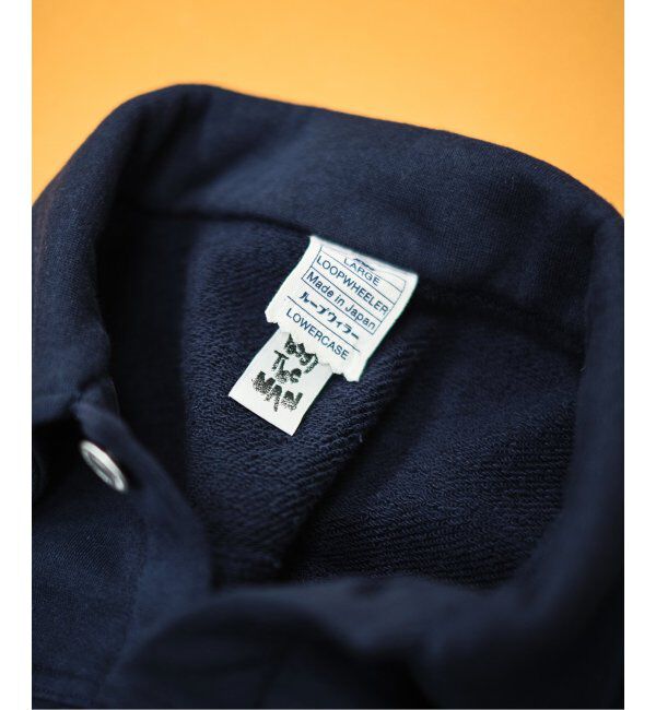 EDIFICE「【LOOPWHEELER for LOWERCASE &times; POGGYTHEMAN】別注 スウェット トラッカージャケット」|その他|