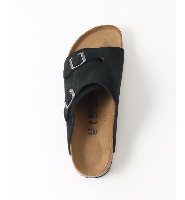 EDIFICE「BIRKENSTOCK (ビルケンシュトック) ZURICH BLACK SUEDE 1025060」|サンダル|