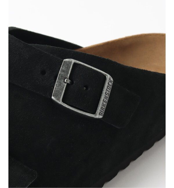 EDIFICE「BIRKENSTOCK (ビルケンシュトック) ZURICH BLACK SUEDE 1025060」|サンダル|