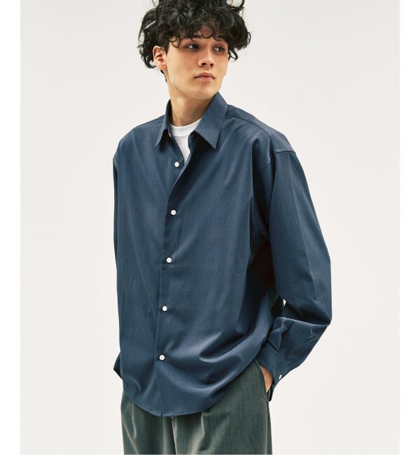 417 EDIFICE「ピーチレギュラーシャツ」|シャツ・ブラウス|