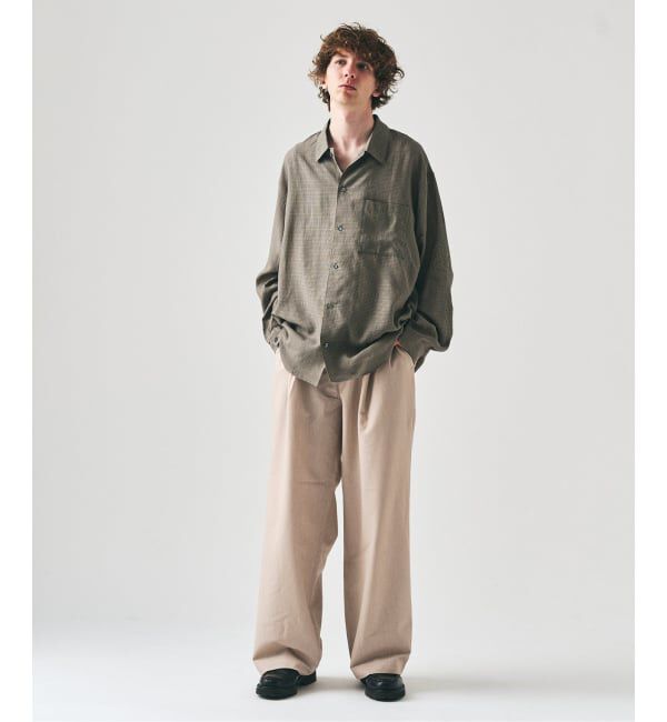 417 EDIFICE「マイクロチェック  シャツ」|シャツ・ブラウス|