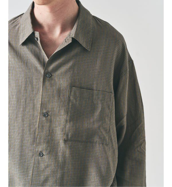 417 EDIFICE「マイクロチェック  シャツ」|シャツ・ブラウス|