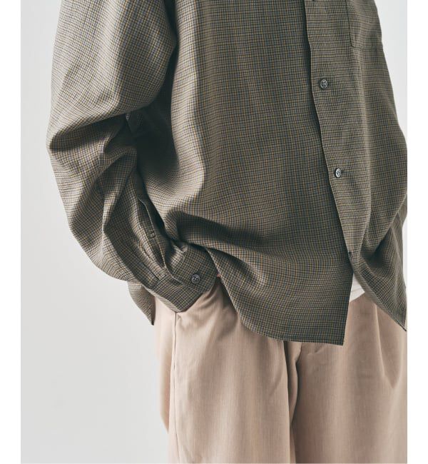 417 EDIFICE「マイクロチェック  シャツ」|シャツ・ブラウス|